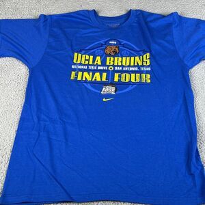 UCLA Bruins Nike T Shirt Mens M Blue 2008 Final Four Short Sleeve NCAA Texas